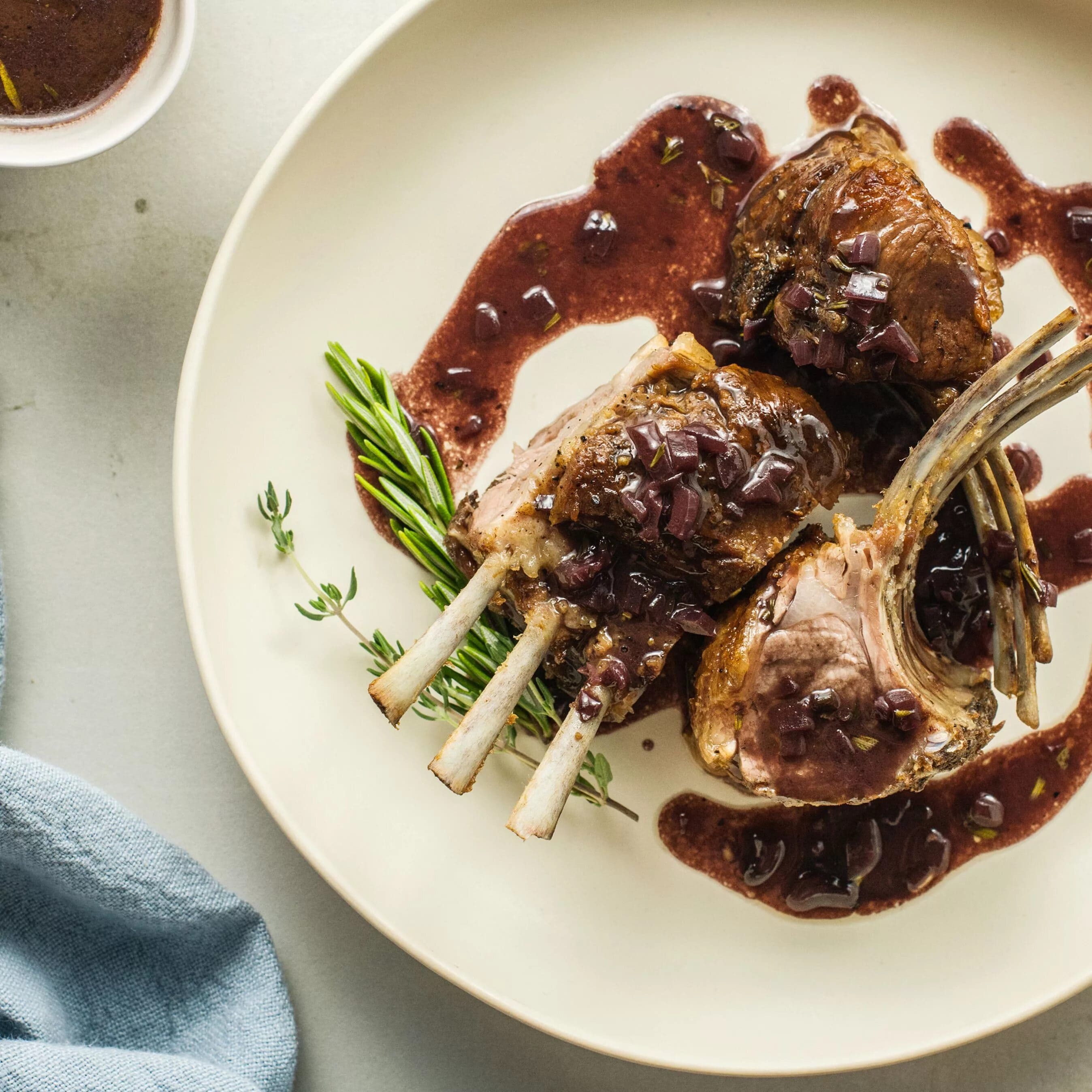 Danie główne: Comber jagnięcy