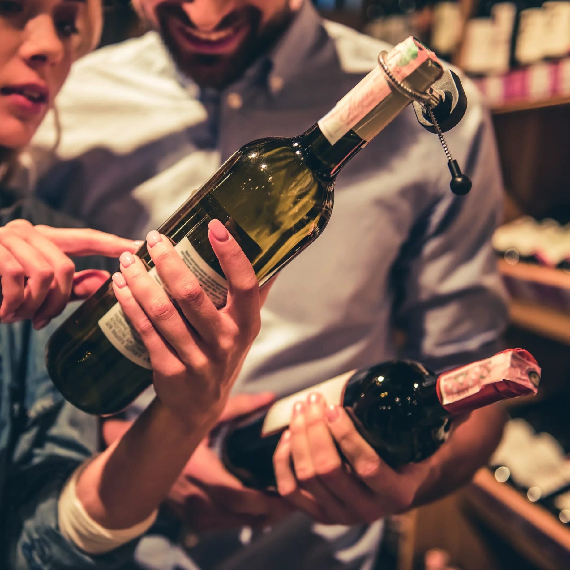 Selekcja win w restauracji MajesticMirage