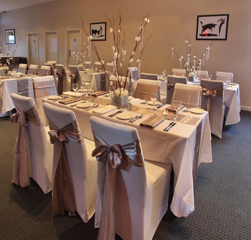 Sala przygotowana na prywatne wydarzenie